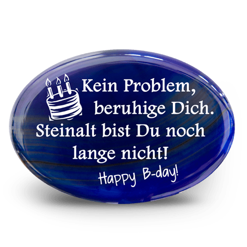 Pebble Deluxe Achat Blue Ocean