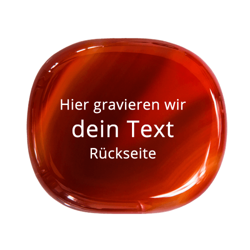 Pocket Pebble Achat rot