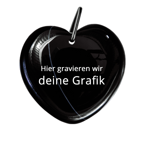 Heart2Go Achat Schwarz