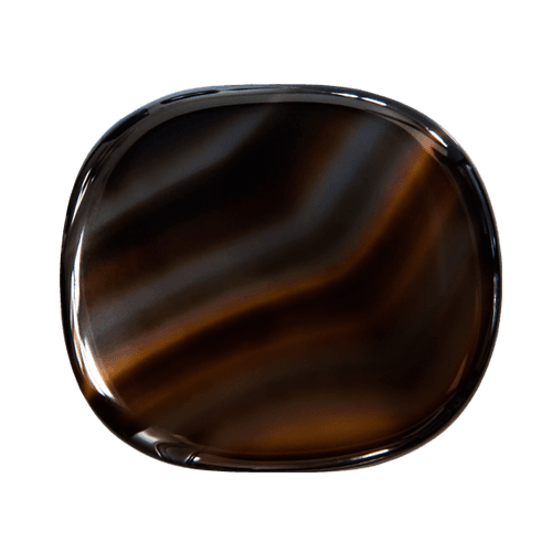 Pocket Pebble Achat schwarz