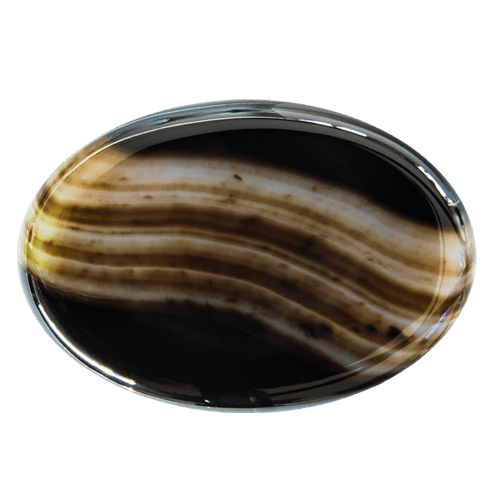 Pebble Deluxe Achat Schwarz