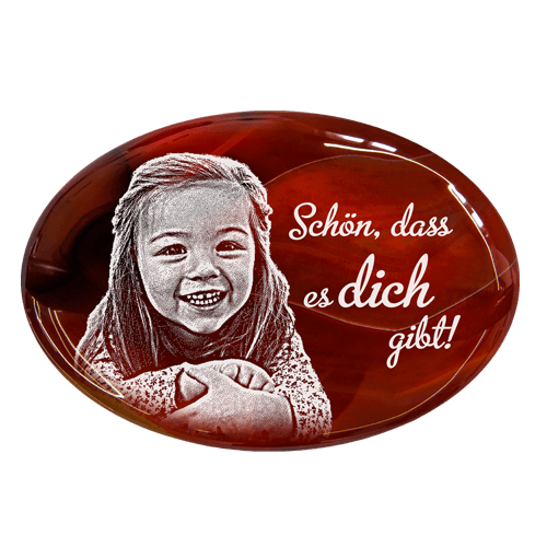 Pebble Deluxe Achat Rot