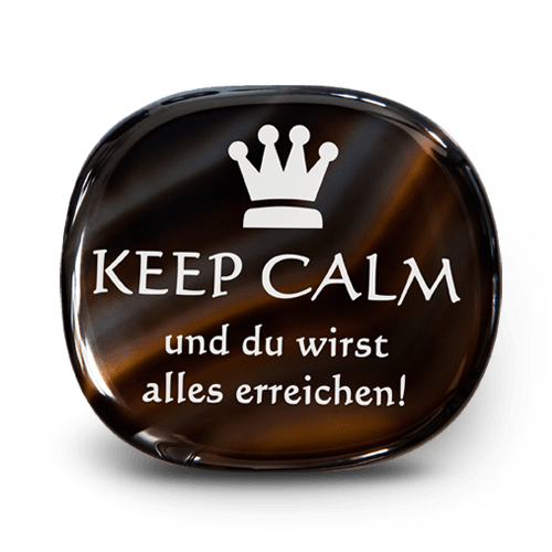 Pocket Pebble Achat schwarz