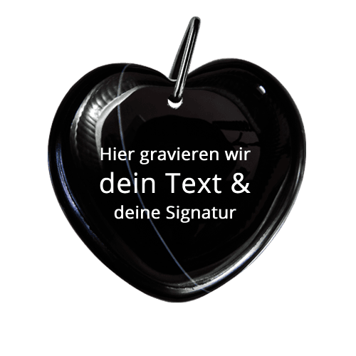 Heart2Go Achat Schwarz