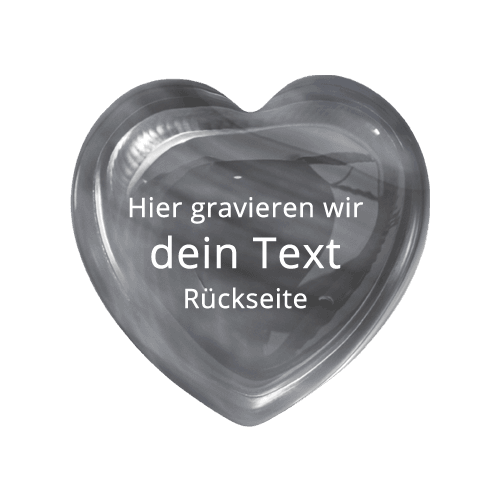 Heart Pebble Botswana Achat