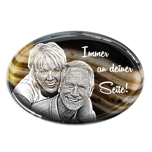 Pebble Deluxe Achat Schwarz