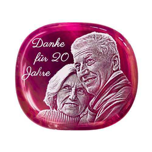 Pocket Pebble Achat Purple Rain