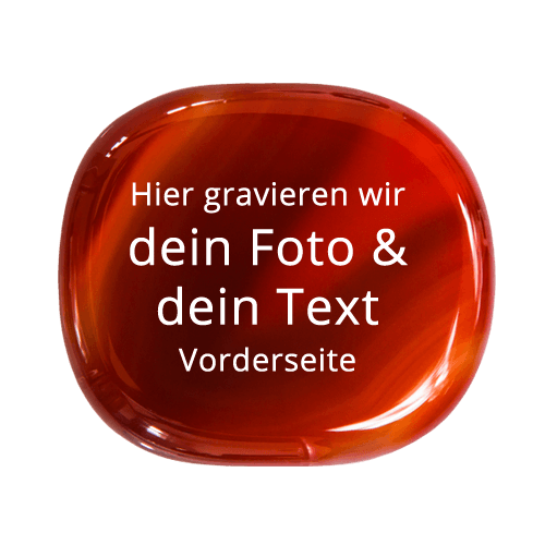 Pocket Pebble Achat rot