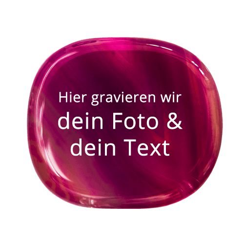 Pocket Pebble Achat Purple Rain