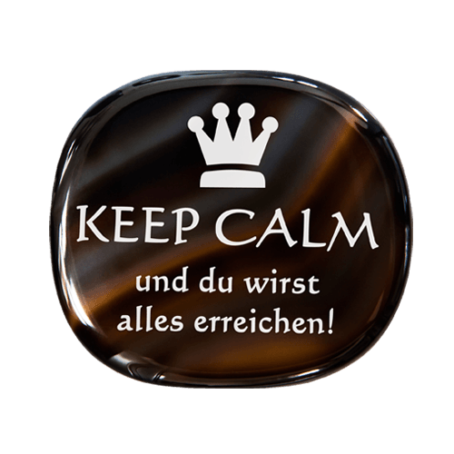 Pocket Pebble Achat schwarz