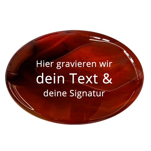 Pebble Deluxe Achat Rot