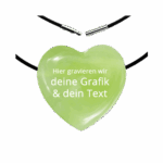 Herzkette Serpentin