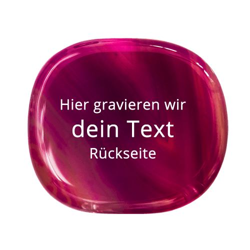 Pocket Pebble Achat Purple Rain